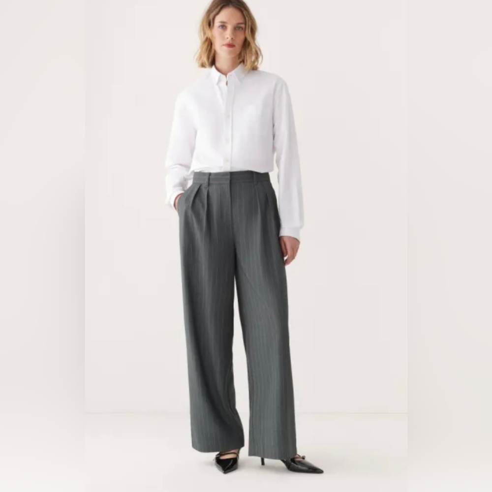 Frank & Oak "Emma" wide-leg trousers - NWT